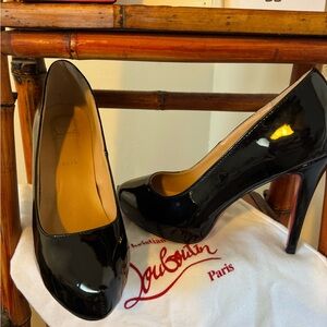 Christian Louboutin 100mm Black Heels